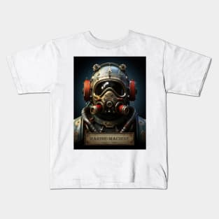 Marine Machine Kids T-Shirt